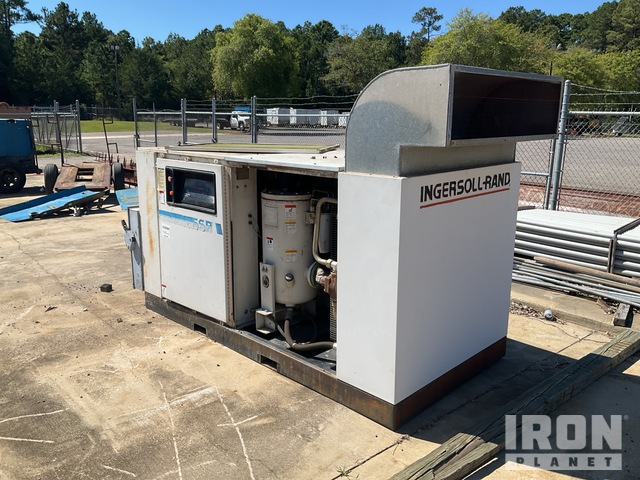 Ingersoll-Rand Ssr-HP100 126 cfm Skid-Mounted Air Compressor