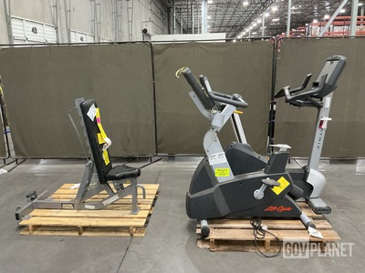 (1) Exercise Bike, (1) Upright Cycle & (1) Bench