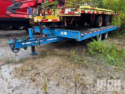 1995 Trail-Eze D15T 30000 lb 24 ft T/A مقطورة سطح السفينة المائلة