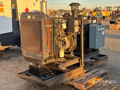 Leroy somer 75 kW Skid-Mounted Diesel Generator Set