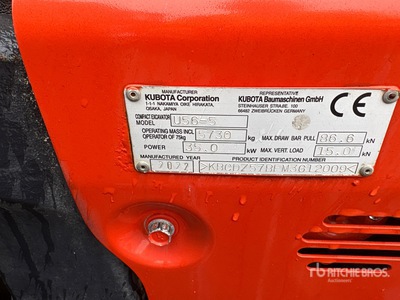 2022 Kubota U56-5 Minibagger