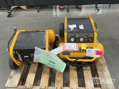 (2) Dewalt D55146 Portable Air Compressors