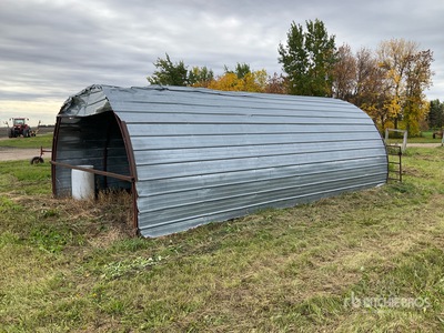 Custom Built 24 ft x 13 ft Calf Livestock Shelter