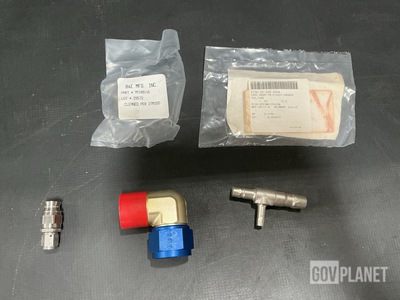 (12) Adapters, (6) Tube Elbows, (1) Tube Tee & Assorted Items