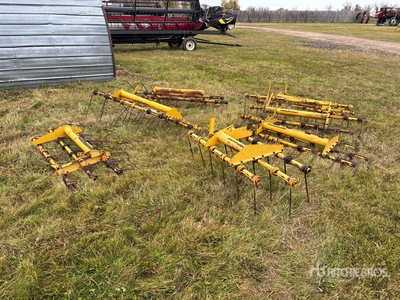 Quantity of (7) Bourgault Harrows