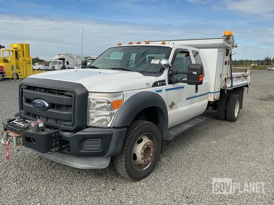 2013 Ford F-450 4x4 Dump Truck