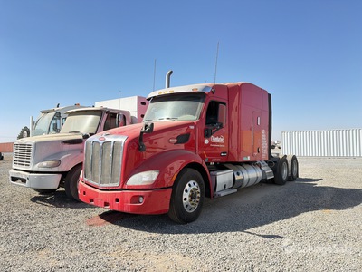 2017 Peterbilt 579 6x4 تراكتور شاحنة كابينة النوم (ثنائية المحور)