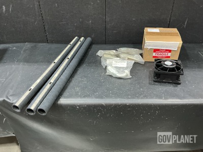 (23) Elbows, (4) Fans, (75) Preformed Hoses & Assorted Items