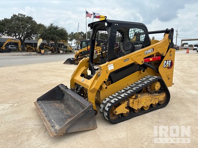 2022 (unverified) Cat 259D3 Two-Speed Compact Track Loader