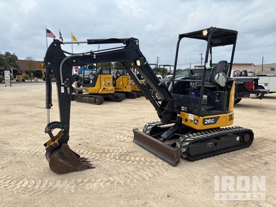 2022 John Deere 26G Mini Excavadora