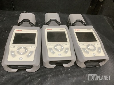 (3) Thermo Scientific TruDefender FT Chemical Analyzers