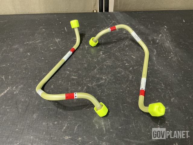 (2) Northrop Grumman 74A588893-1003 Metal Tube Assemblies