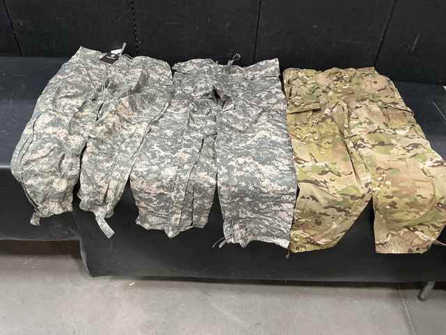 (13) Pairs of Cold Weather Trousers & (8) Pairs of Wet Weather Trousers