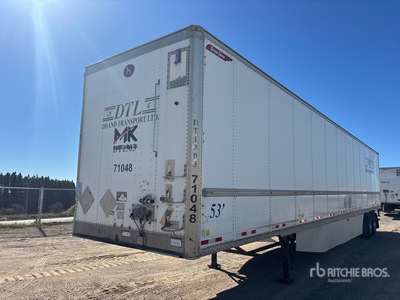 2015 Great Dane 53 ft x 102 in T/A Van Trailer