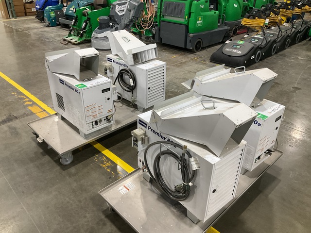 Quantity of (4) 2022 L.B. White Premier 80DF 80000 BTU Space Heaters Quantity of (4) 2022 L.B. White Premier 80DF 80000 BTU Space Heaters
