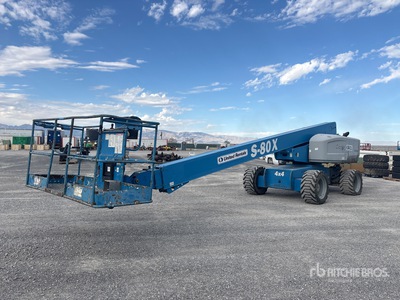2010 Genie S-80X 4WD Diesel Nacelle Télescopique