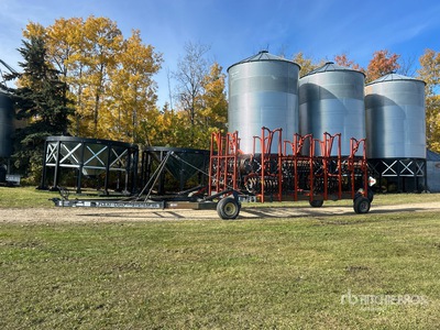 1990 Flexi-Coil System 95 50 ft Heavy Empacadora de grada