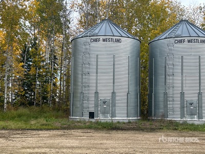 Chief Westland +/- 9200 bu 8 Ring Grain Bin