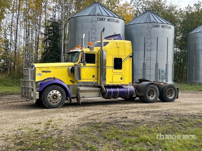 2000 Kenworth W900 6x4 T/A Sleeper Truck Tractor