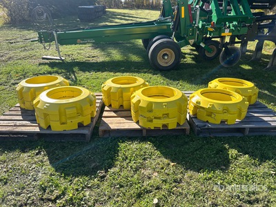 Quantity of (12) Tractor Wheel Weights