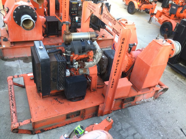Godwin GRL200 Skid-Mounted Water Pump