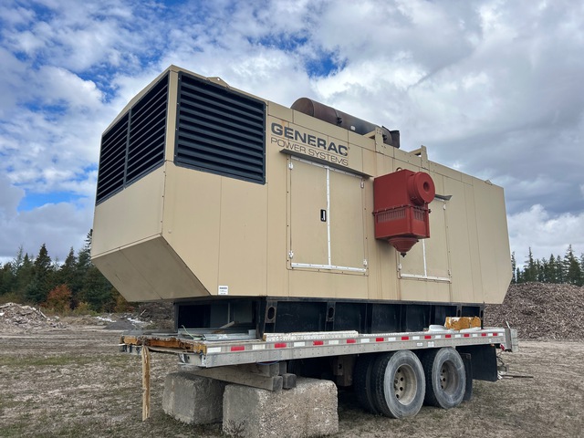 2003 Generac 3019340200 1177 kVA Skid-Mounted Stationary Generator Set
