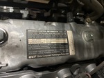 Engine with Emission Label
