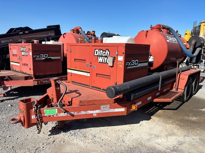 2007 Ditch Witch FX30 T/A Przyczepa cysterna próżniowa