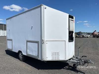 2009 AMS S/A 3 Stage Decontamination Trailer