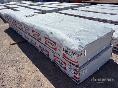 Quantity of (128) (2 Lifts) 2 in x 6 in x 16 ft SYP #2 Prime Grade Kiln Dried-Heat Treated S4S Lumber (Unused)