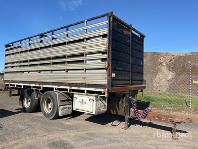 Duncan Trailers 6.7 m Pig Rimorchio trasporto bestiame