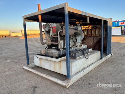 Stamford C434B 187.5 kVA Skid-Mounted Generator Set