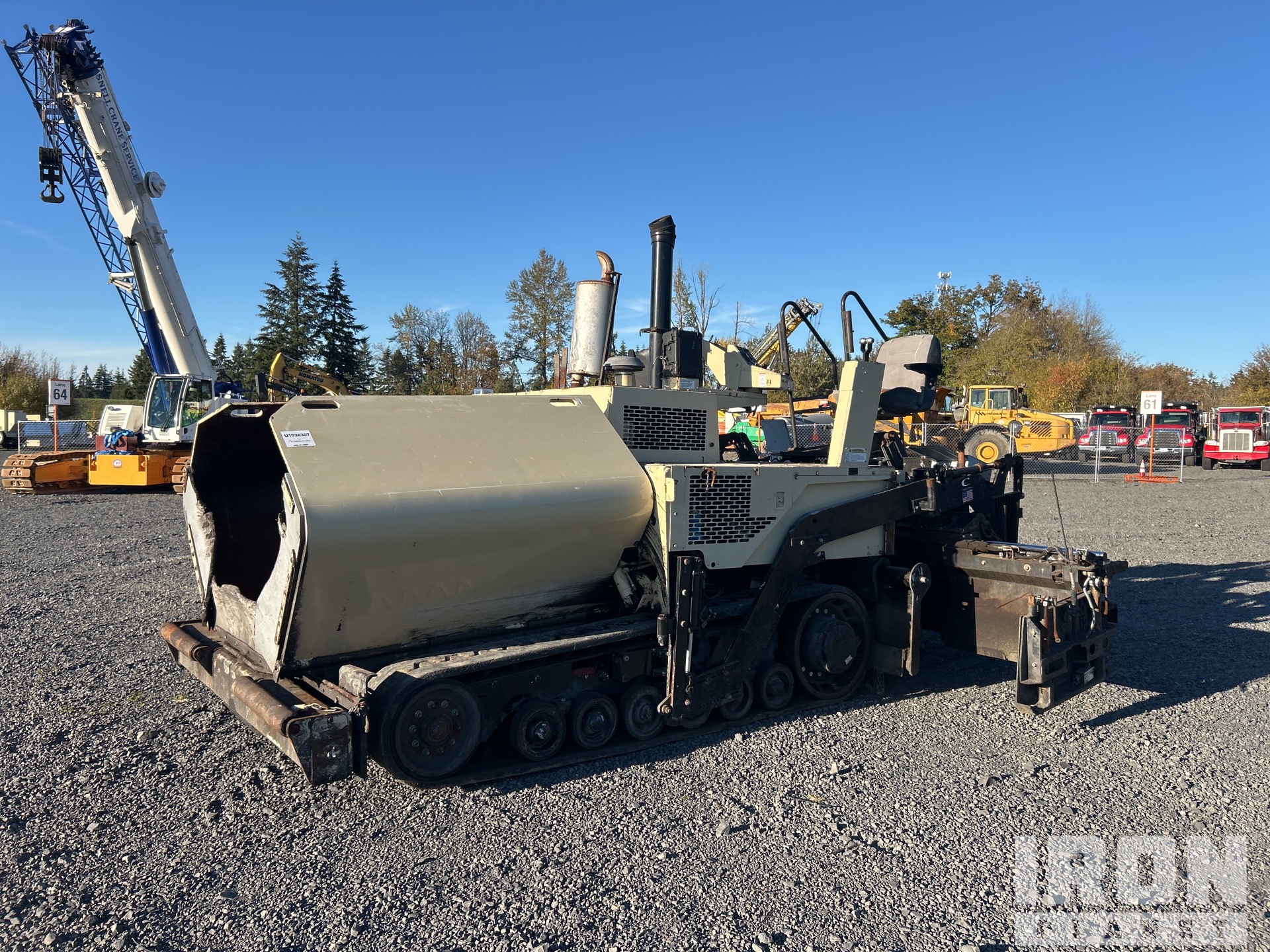Ingersoll Rand Track Asphaltfertiger