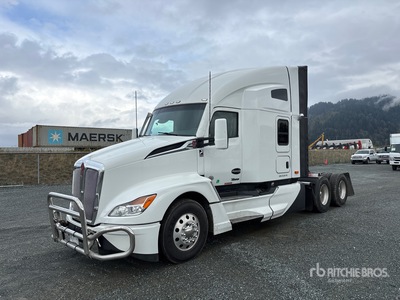 2024 Kenworth T680 6x4 تراكتور شاحنة كابينة النوم (ثنائية المحور)