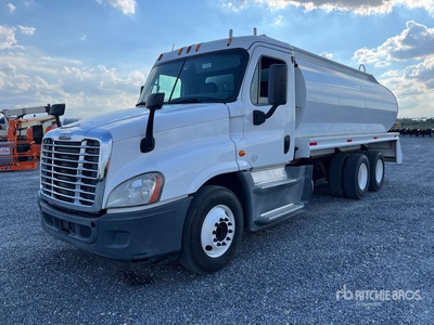 2015 Freightliner Cascadia 20000 L 6x4 Camion Pipa de Agua / Wassertank-Lkw