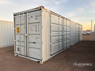 2026 40 ft High Cube Multi-Door Storage Container