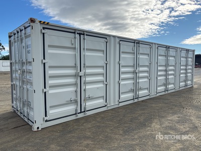 2026 40 ft High Cube Multi-Door Storage Container