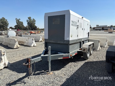 2014 Wacker Neuson G180 157 kW Mobile Generator