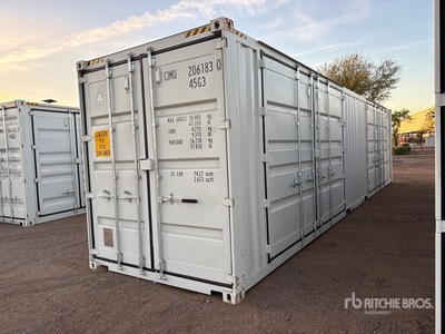 2026 40 ft High Cube Multi-Door Storage Container