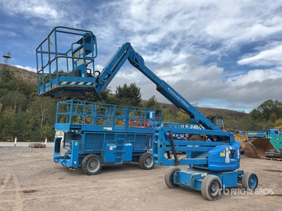 2014 Genie Z45/25J 2WD Hybrid Articulating Boom Lift