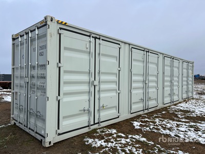 2026 40 ft High Cube Multi-Door Storage Container