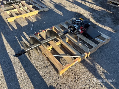 2026 GIYI 12 in Mini Skid Steer Auger (Unused)
