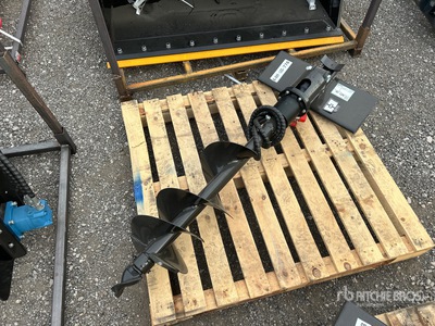 2026 GIYI 12 in Mini Skid Steer Auger (Unused)