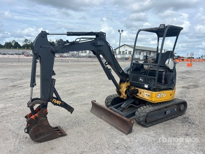 2013 John Deere 27D Mini Excavator