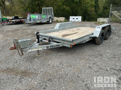 2025 Felling FT-10T-GW 7380 lb 14 ft T/A Rimorchio con piano basculante