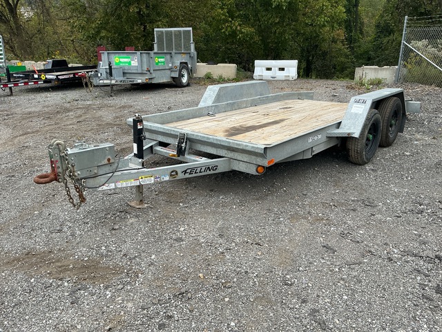 2025 Felling FT-10T-GW 7380 lb 14 ft T/A Tilt Deck Trailer
