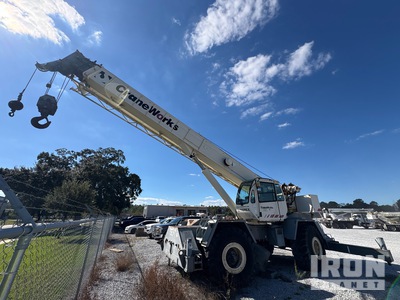 2008 Terex RT555-1 55 t 4x4 Rough Terrain Crane (Inoperable)