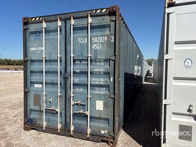 40 ft High Cube Conteneur de stockage