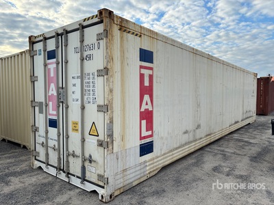 40 ft High Cube Refrigerated Storage Container (Inoperable)