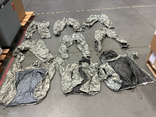 (11) Wet Weather Jackets, (32) Pairs of Wet Weather Trousers & Assorted Items